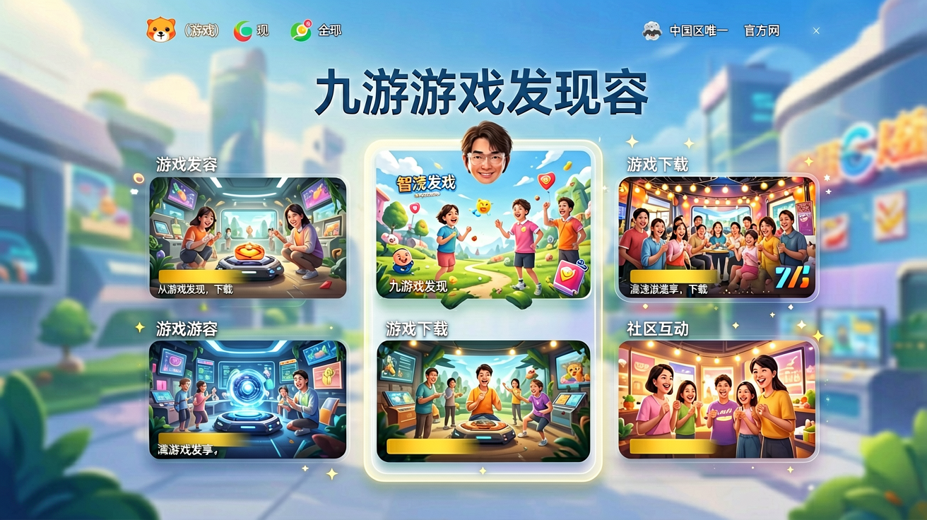 九游游戏发现功能展示多样化游戏内容